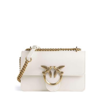 Pinko Love One Mini Shoulder bag white