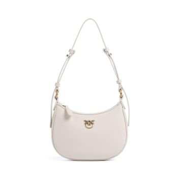 Pinko Half Moon Baby Shoulder bag ivory