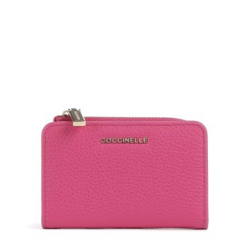Coccinelle Metallic Soft Wallet fuchsia