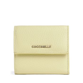 Coccinelle Metallic Soft Wallet yellow
