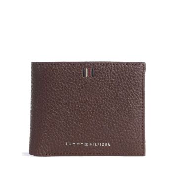 Tommy Hilfiger TH Central Wallet dark brown