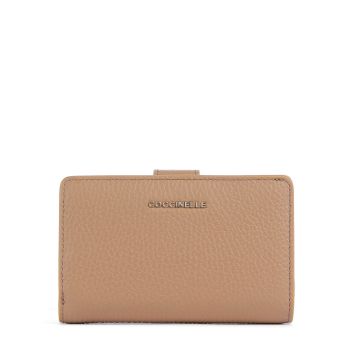 Coccinelle Metallic Soft Wallet light brown