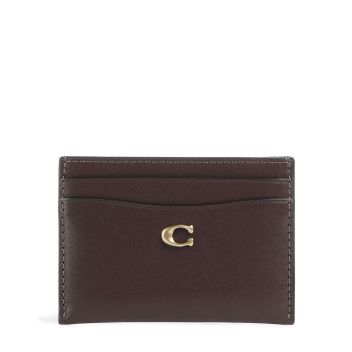 Coach Essential Credit card holder dark brown