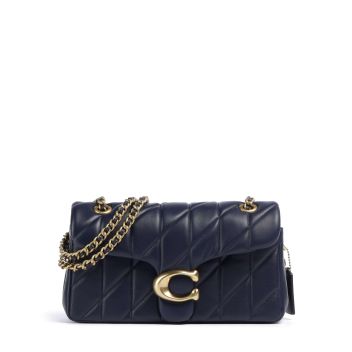 Coach Tabby Quilted 26 Shoulder bag navy