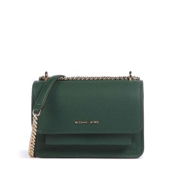 Michael Kors Claire Small Shoulder bag dark green