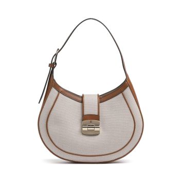 Furla Club 2 M Hobo bag beige/brown