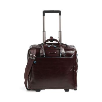 Piquadro Rolling briefcase mahogany
