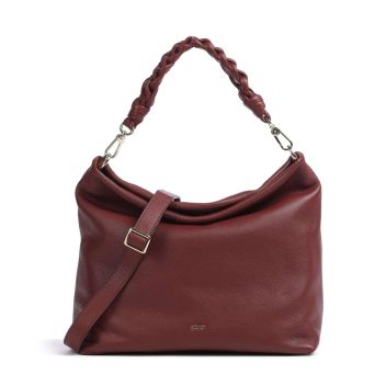 Abro Dalia Soley Hobo bag bordeaux red