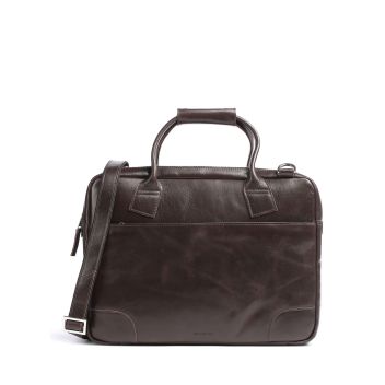 Royal RepubliQ Nano Big Zip Briefcase dark brown