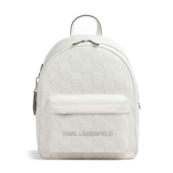 Karl Lagerfeld Ikon Mono Backpack cream