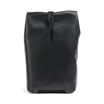 Brooks England Pickwick Reflective Leather Small Rolltop backpack black