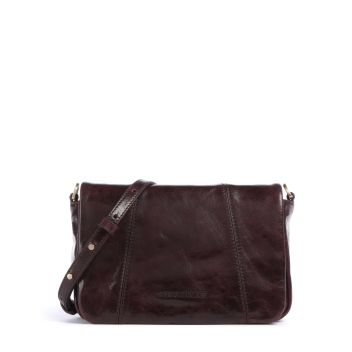 Les Visionnaires Mila Icon Crinkle Crossbody bag bordeaux red