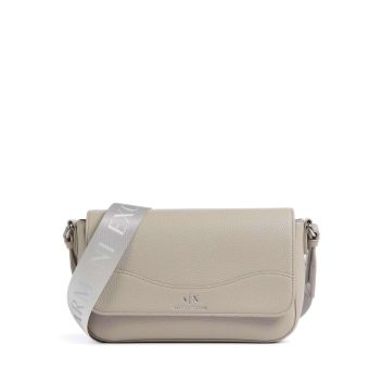 Armani Exchange Wave Crossbody bag beige