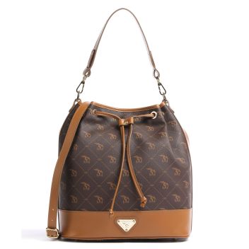 Maison Mollerus Pecarus Niesen Bucket bag dark brown