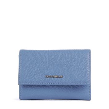 Coccinelle Metallic Soft Wallet blue