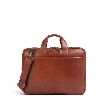 The Chesterfield Brand Novum Iseo Briefcase cognac
