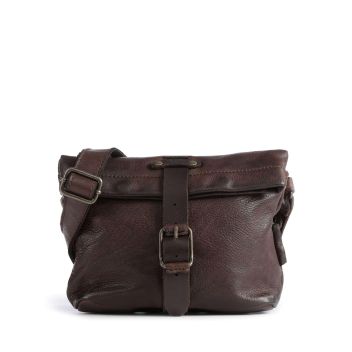 Aunts & Uncles Barbershop Stubble Crossbody bag dark brown