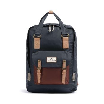 Doughnut Jungle Macaroon Large Backpack dark blue