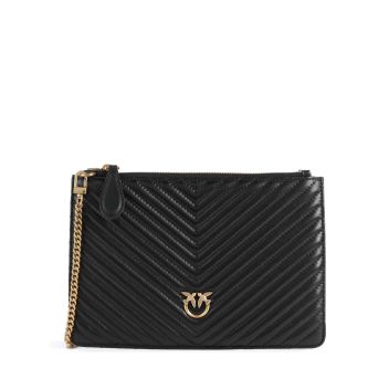 Pinko Flat Classic Crossbody bag black