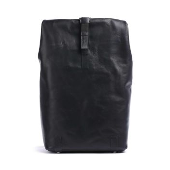 Brooks England Pickwick Leather Large Rolltop backpack black