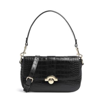 Lancaster Exotic Croco CN Shoulder bag black