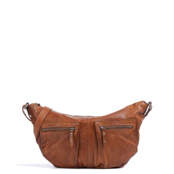 Spikes & Sparrow Apache Hobo bag cognac