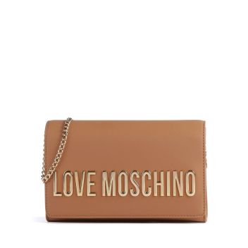 Love Moschino Smart Daily Crossbody bag light brown