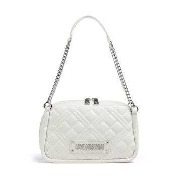 Love Moschino Quilted Shoulder bag white