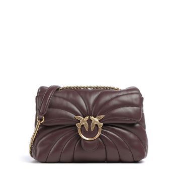Pinko Love Puff Classic Shoulder bag dark brown