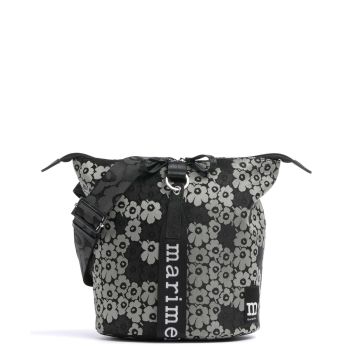 Marimekko Unikko Carry All Bucket bag black/green