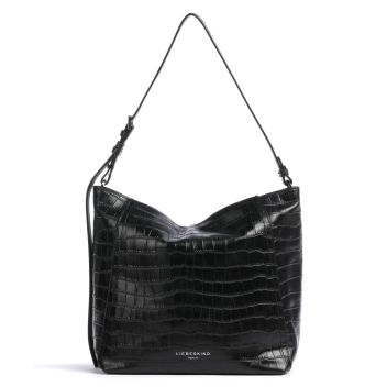 Liebeskind Chudy Croco M Hobo bag black
