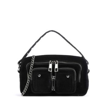 Núnoo Suede Helena Crossbody bag black