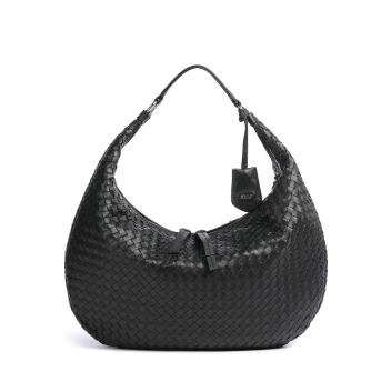 Abro Piuma Nana Hobo bag black