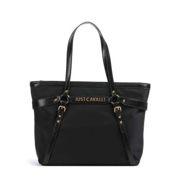Just Cavalli Foulard Cage Style 4 Tote bag black