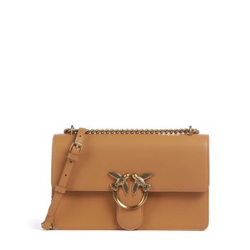 Pinko Love One Classic Shoulder bag light brown