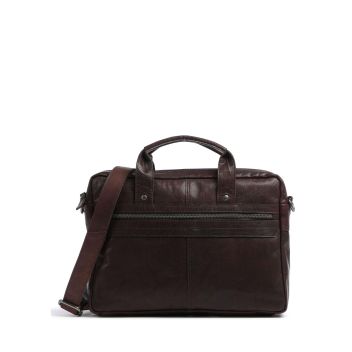 Spikes & Sparrow Bronco Briefcase dark brown