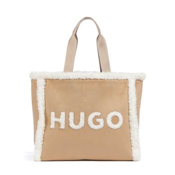 Hugo Becky Tote bag beige