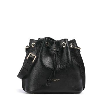 Lancaster Foulonne Alba Double Bucket bag black