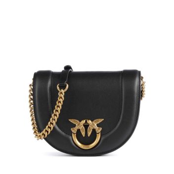 Pinko Love Round Click Mini Crossbody bag black