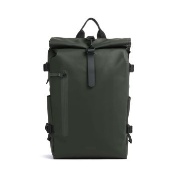 Rains Large Rolltop backpack dark green