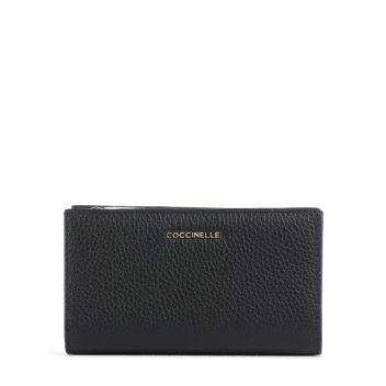 Coccinelle Metallic Soft Wallet black