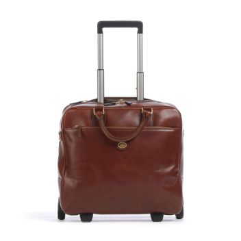 The Bridge Story Viaggio Rolling briefcase brown