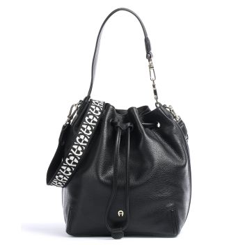 Aigner Palermo M Bucket bag black