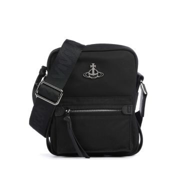 Vivienne Westwood Jackson Re-Nylon Small Crossbody bag black