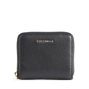 Coccinelle Metallic Soft Wallet black