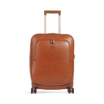 Brics Life Pelle Spinner (4 wheels) brown