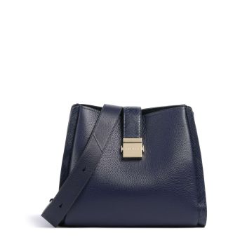Radley London Sloane Street Faux Snake Crossbody bag dark blue