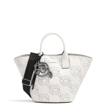 Karl Lagerfeld K/Ikonik 2.0 Handbag ivory