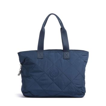 Kipling Crinkled Quilt Colissa Up Tote bag dark blue