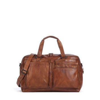 Spikes & Sparrow Apache Curt Weekend bag cognac